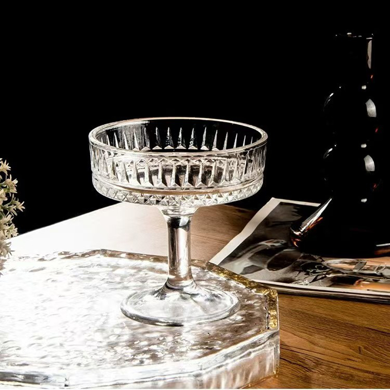 Glass dessert glasses 11