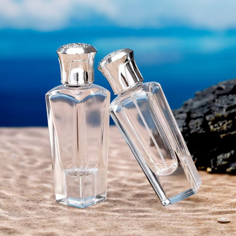 电镀盖透明喷雾瓶 Perfume bottle with electroplated cap (4)