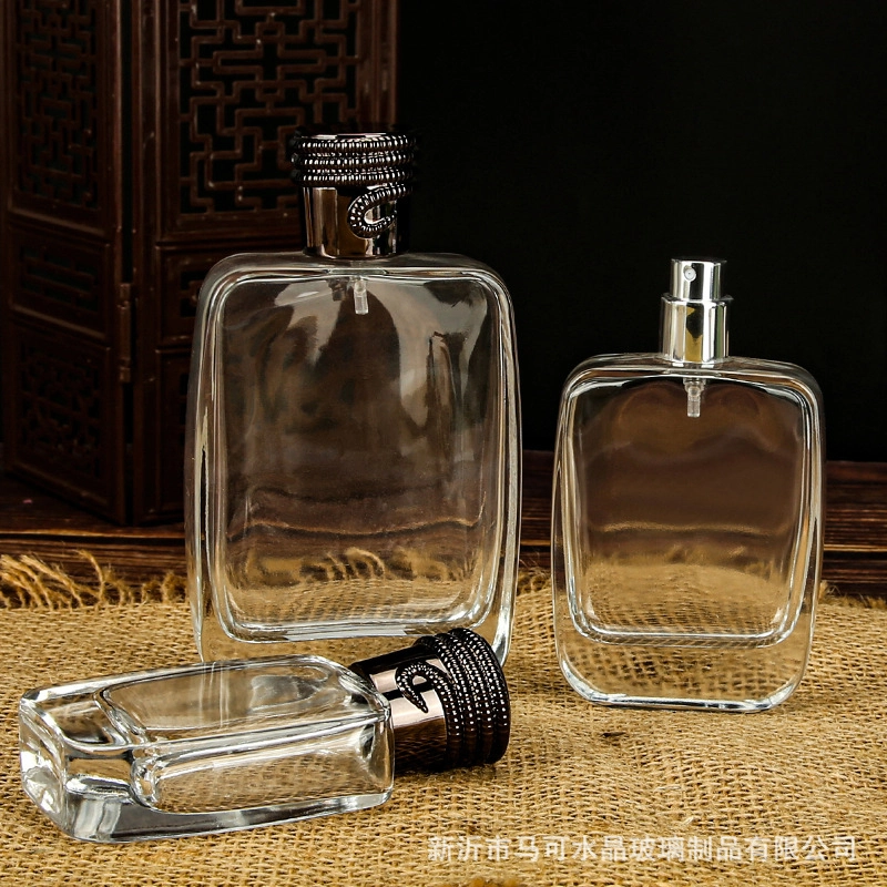 电镀盖透明喷雾瓶 Perfume bottle with electroplated cap (6)