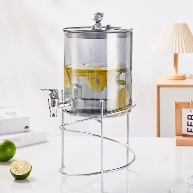 果汁桶1 Glass juice dispenser with base (6)