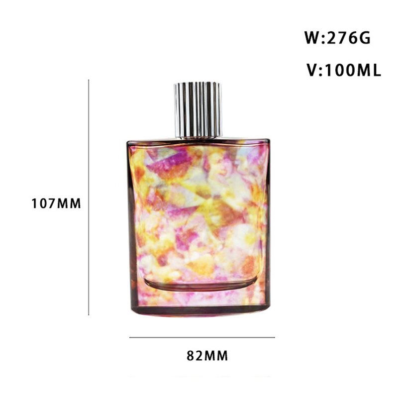 花色多彩香水瓶 Square floating flower perfume bottle (4)