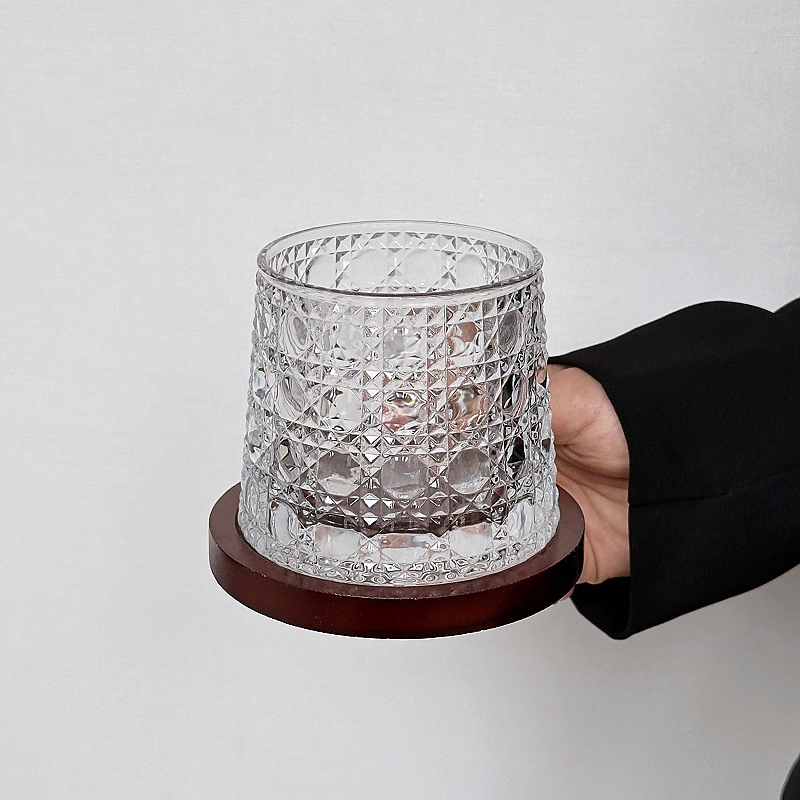 咖啡杯冷萃杯饮品杯1 Hammered whiskey glass (3)