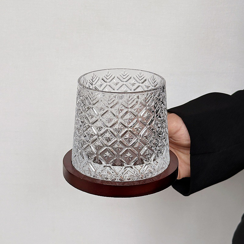 咖啡杯冷萃杯饮品杯1 Hammered whiskey glass (6)