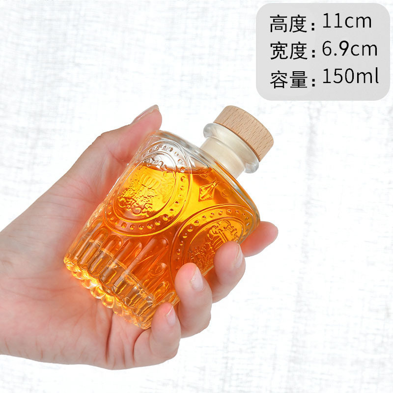 菱形果酒瓶1 Diamond-shaped fruit wine bottle (1)