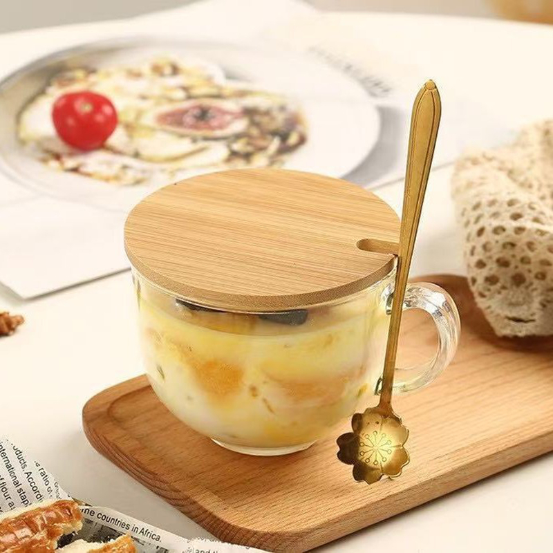 南瓜造型透明玻璃咖啡杯 Pumpkin-shaped clear glass coffee cup (2)