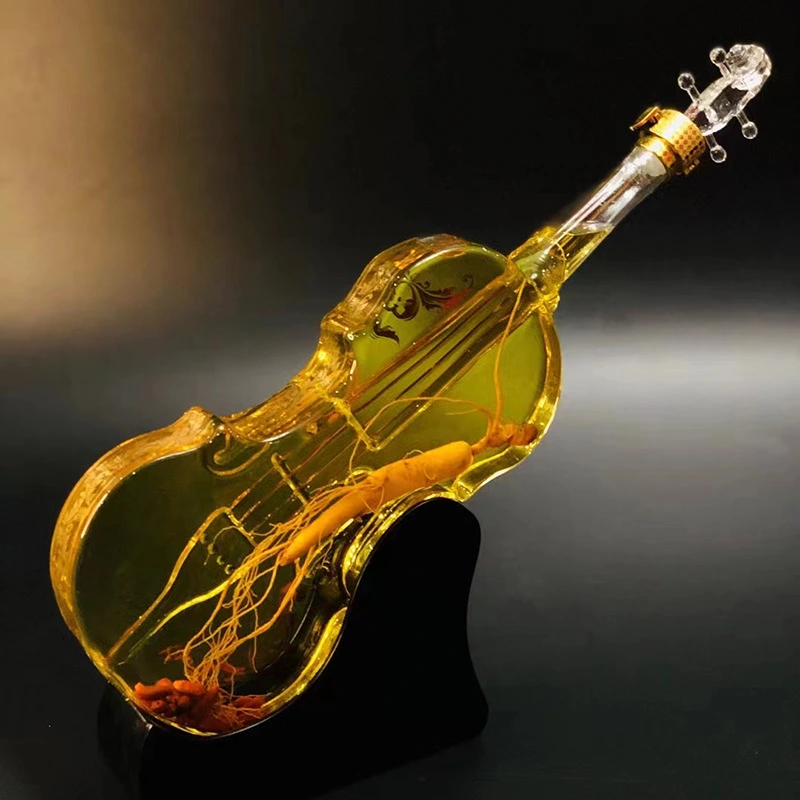 小提琴泡酒玻璃瓶1 Violin wine glass bottle (3)