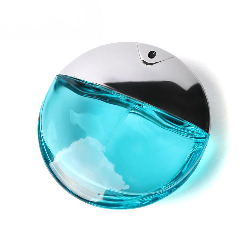 圆形饼装玻璃香水 Round pancake-shaped perfume bottle (1)