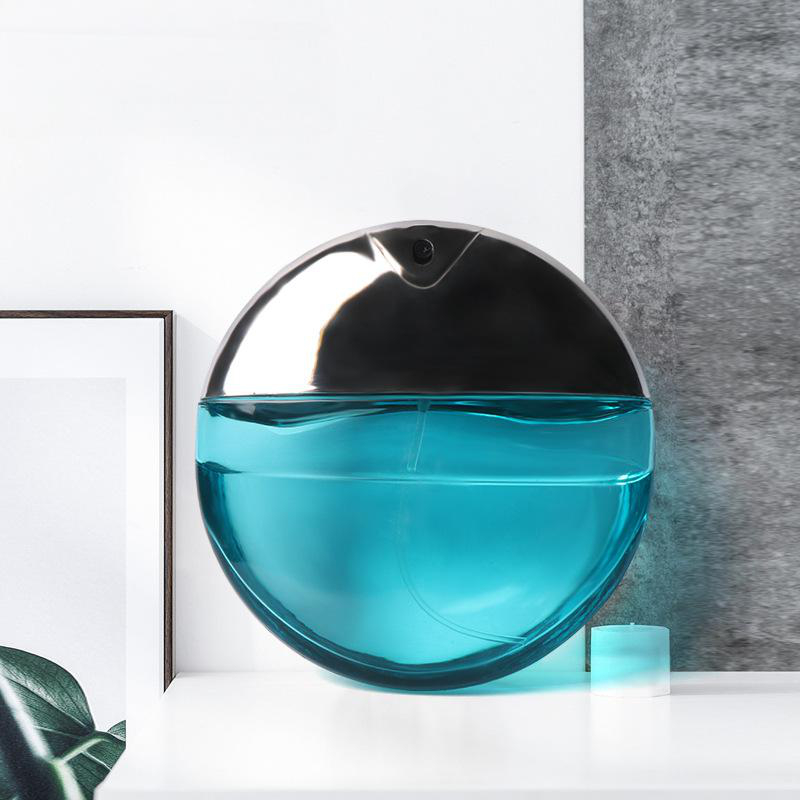 圆形饼装玻璃香水 Round pancake-shaped perfume bottle (2)