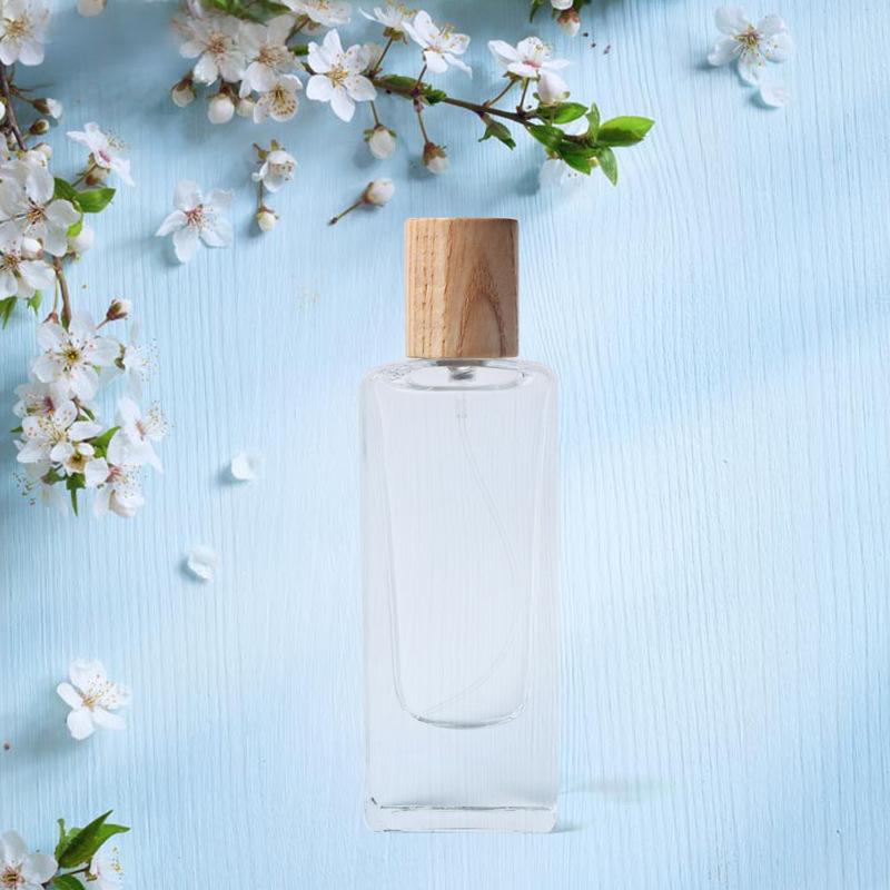 圆形木盖香水瓶 Perfume bottle with wooden cover (2)