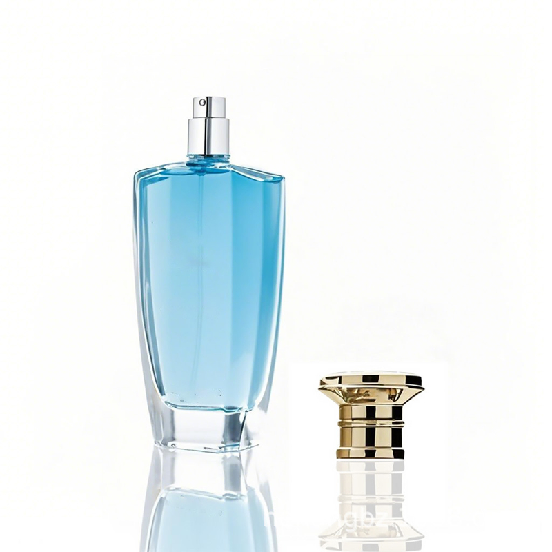 圆柱倒锥创意香水瓶 Inverted cone perfume bottle (1)