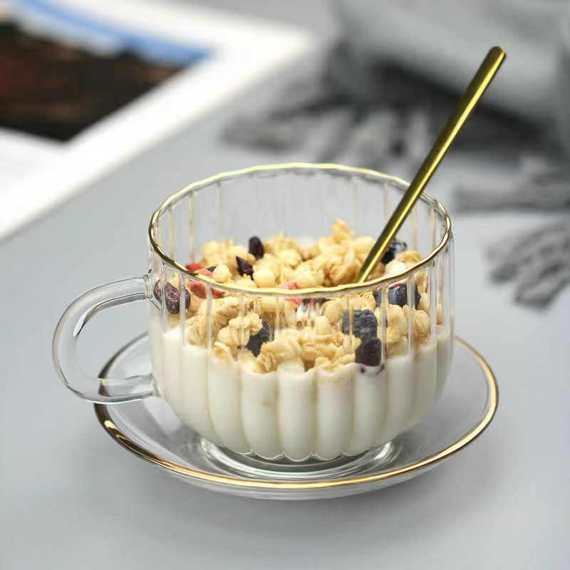 透明玻璃早餐杯 Clear glass breakfast cup (7)