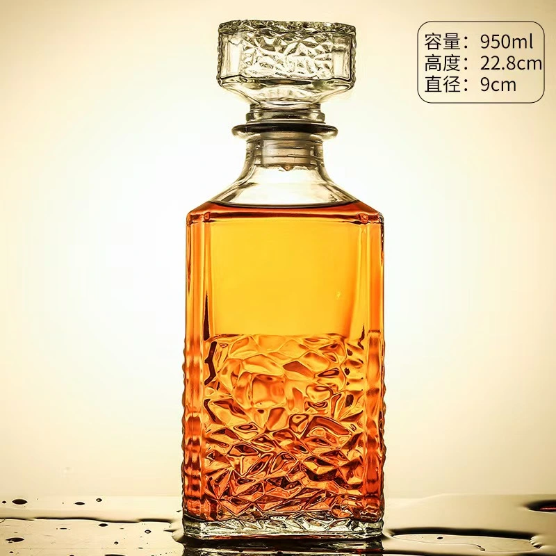 方钻酒瓶1 Square Crystal Wine Bottle (6)