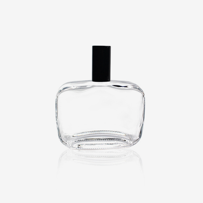 Transparent square spray bottle