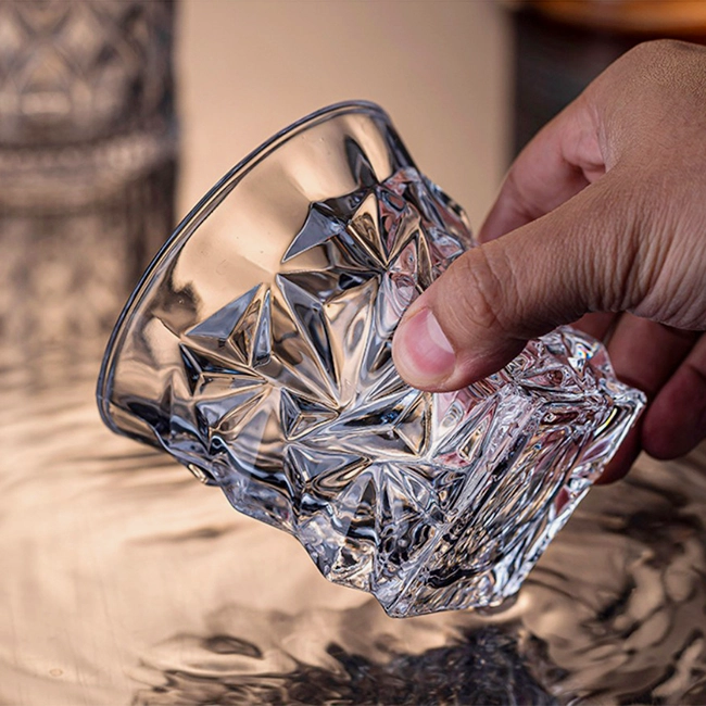 diamond whiskey glasses